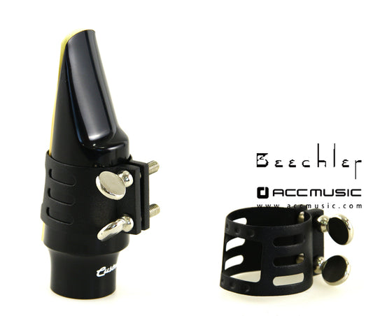 Beechler  Ebonite Inverted Special Black Saxophone Ligature  L01/B