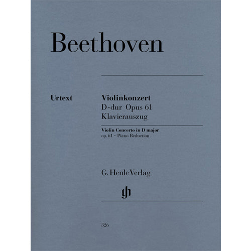 Beethoven Violin Concerto in D Major Op. 61 [HN326]