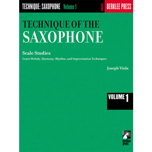 Berklee Technique of the Saxophone Volume 1 [50449820]