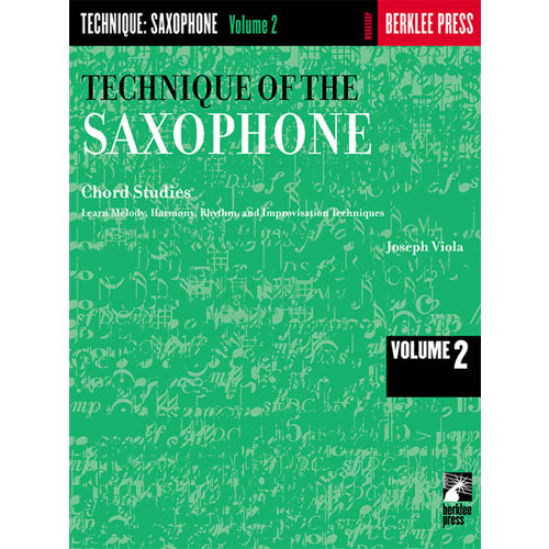Berklee Technique of the Saxophone Volume 2 [50449830]