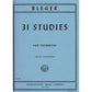 Bleger 31 Studies for Trombone [IMC1801]