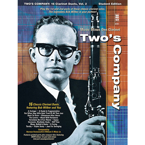 Bob Wilbur - Two's Company: 16 Clarinet Duets [400121]