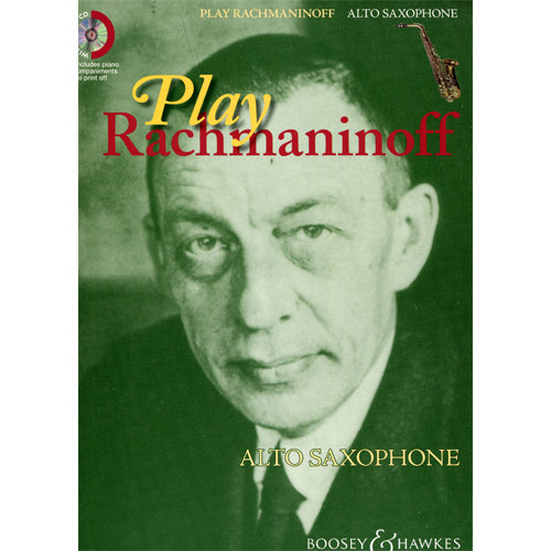 Play Rachmaninoff for Alto Saxophone (w/CD) [BH12170]