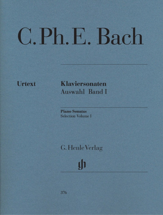CARL PHILIPP EMANUEL BACH Piano Sonatas, Selection, Volume I [HN376]