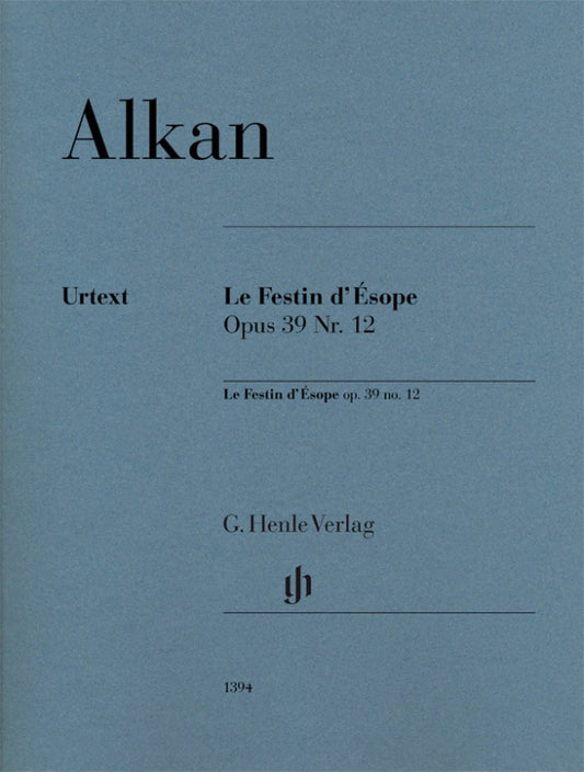 CHARLES VALENTIN ALKAN Le Festin d’Ésope op. 39 no. 12 [HN1394]