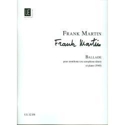 Ballade Pour Trombone Et Piano by Frank Martin [UE32359]