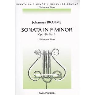 Brahms Clarinet Sonata in F Minor, Op.120, No.1 [w1698]
