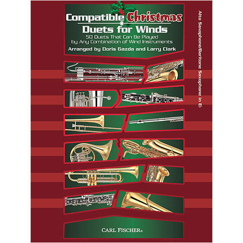 Compatible Christmas Duets for Winds - Alto Saxophone / Baritone Saxophone [WF150]