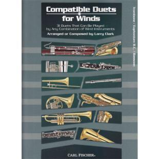 Compatible Duets for Winds - Trombone / Euphonium B.C. / Bassoon [WF96]