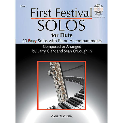 First Festival Solos for Flute - 20 Easy Solos with Piano Accompaniments (w/CD) WF120