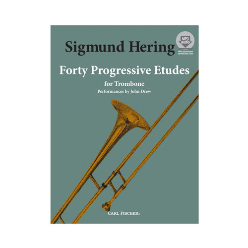Forty Progressive Etudes for Trombone by Sigmund Hering [O4441X]