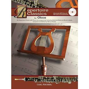 Repertoire Classics for Oboe 36 Repertoire Classics with Piano Accompaniment (w/CD) [WF111]