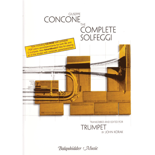 The Complete Solfeggi for Trumpet By Giuseppe Concone