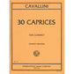 Cavallini 30 Caprices (Drucker) for Clarinet [IMC3117]