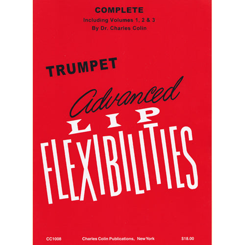 Advanced Lip Flexibilities for Trumpet, Complete (Volumes 1, 2, and 3) [CC1008]