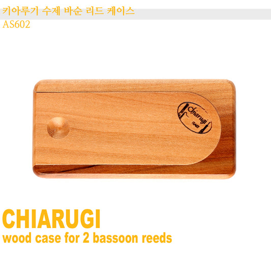 Chiarugi Wood Case for 2 Bassoon Reeds AS602
