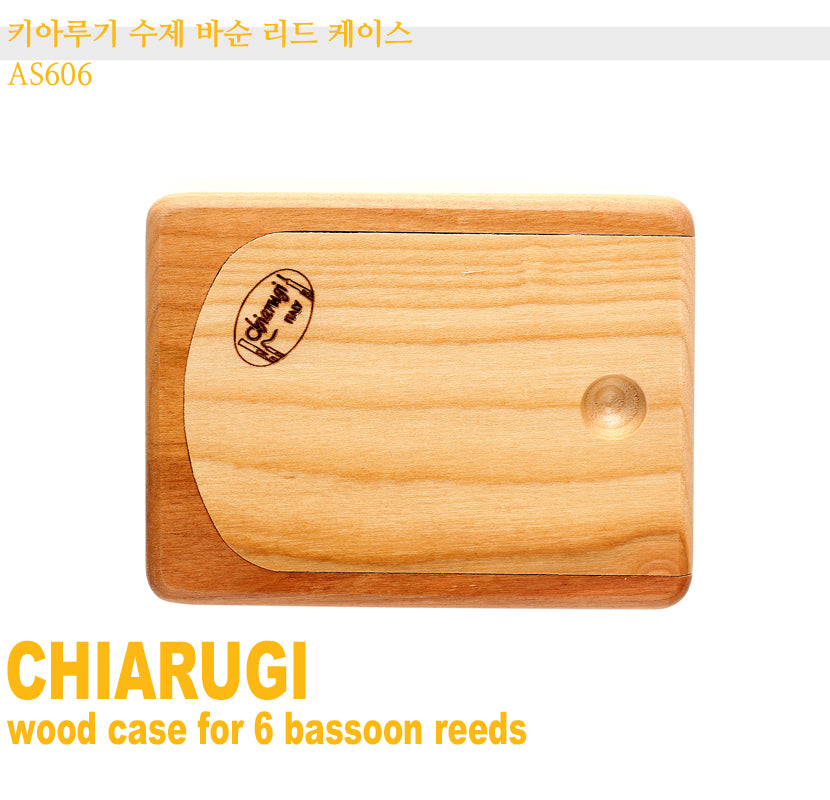 Chiarugi Wood Case for 6 Bassoon Reeds AS606