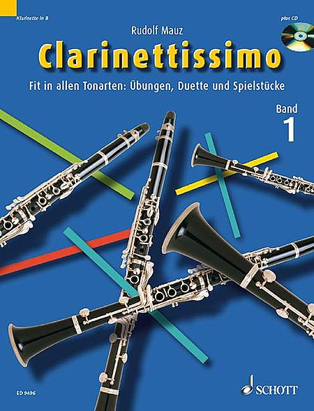 Clarinettissimo Fit in all keys: exercises, duets and plays [ED9496]