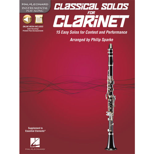 Classical Solos for Clarinet : 15 Easy Solos for Contest and Performance [842545]