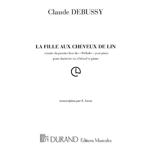 La fille aux cheveux de lin /The Girl with the Flaxen Hair  (Clarinet/Piano) [50560496]