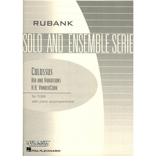 Colossus - Air and Variations (Tuba Solo in C (B.C.) with Piano) 4479317