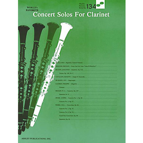 Concert Solos for Clarinet [510134]