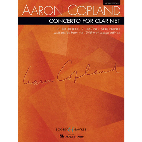 Copland Concerto for Clarinet and String Orchestra with harp and piano [48005879]