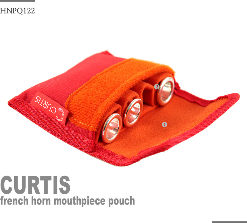 Curtis French Horn Mouthpiece Quad Pouch HMP1Q HMP1Q