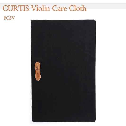 Curtis Leather Label Microfiber Polishing Cloth - Violin PC3V