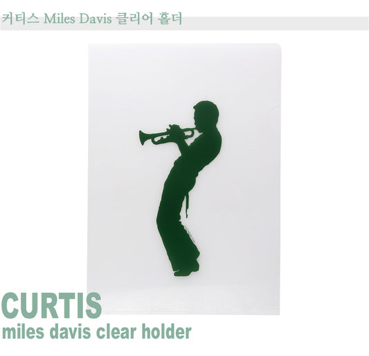 Curtis Miles Davis Clear Holder