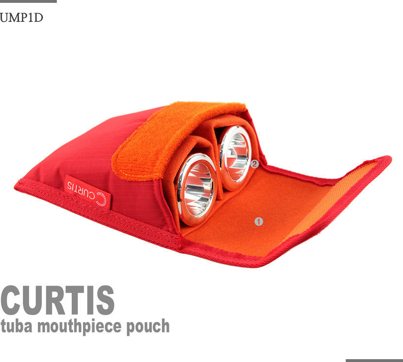 Curtis Ripstop Tuba Mouthpiece Double Pouch UMP1D
