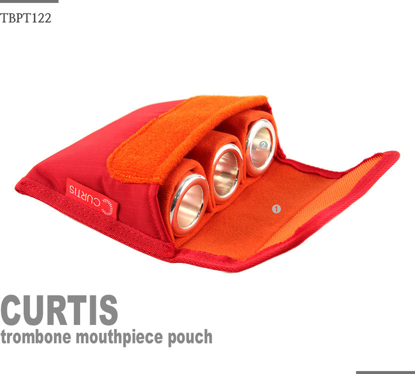 Curtis Trombone Mouthpiece Triple Pouch PMP1T PMP1T