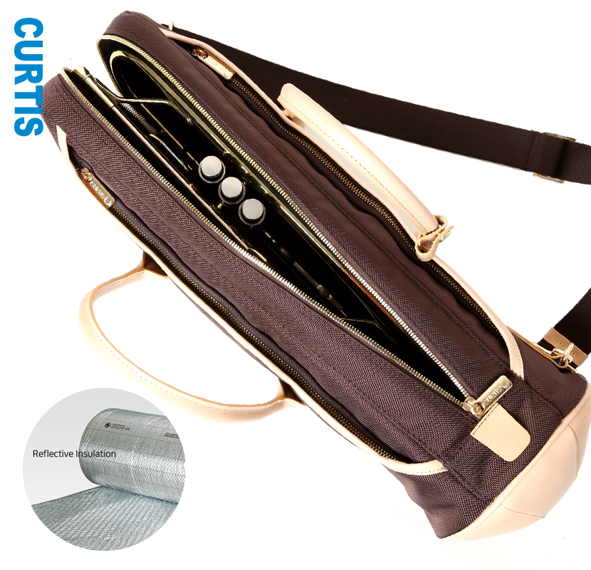 Curtis Trumpet Ball Bag - Reflective Insulation (Beige) T3S