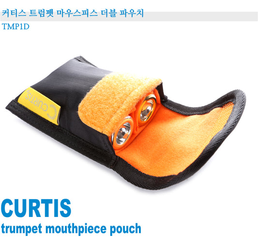 Curtis Trumpet Mouthpiece Double Pouch TMP1D
