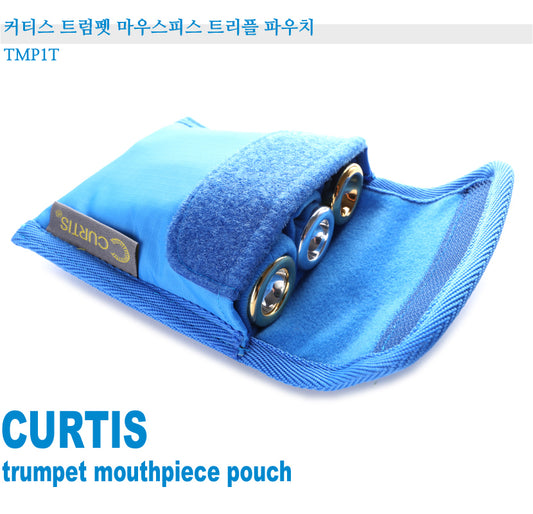 Curtis Trumpet Mouthpiece Triple Pouch TMP1T