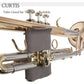 Curtis Trumpet Valve Guard - Flap Style Buckskin