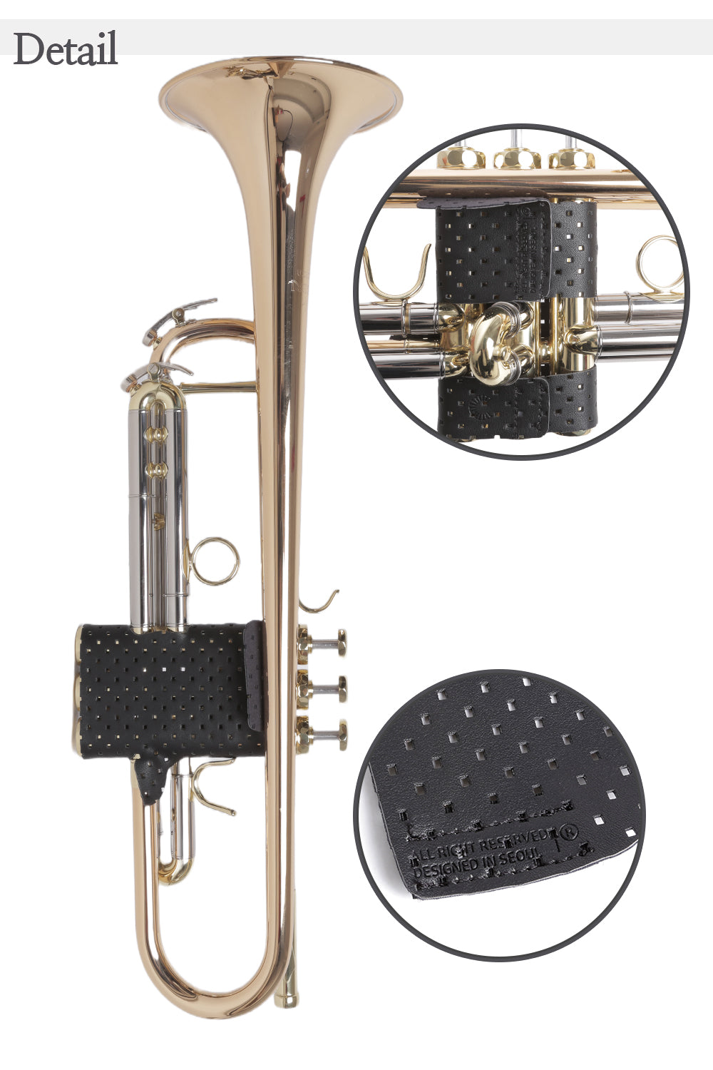 Curtis Trumpet Valve Guard - Flap Style mesh