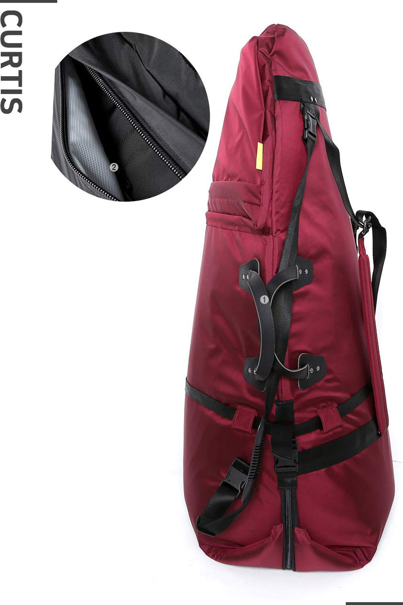 Curtis Tuba Insulation Gig Bag U1L (Free Size) - Burgundy