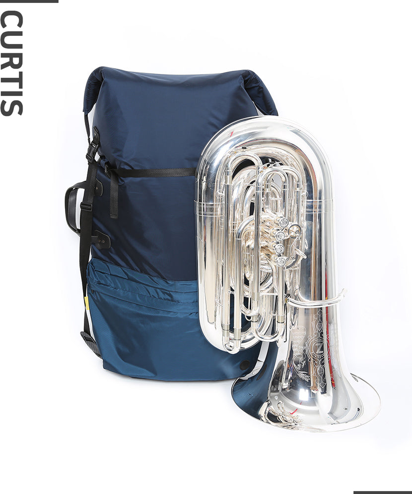 Curtis Tuba Insulation Gig Bag U1L (Free Size) - Navy Combi