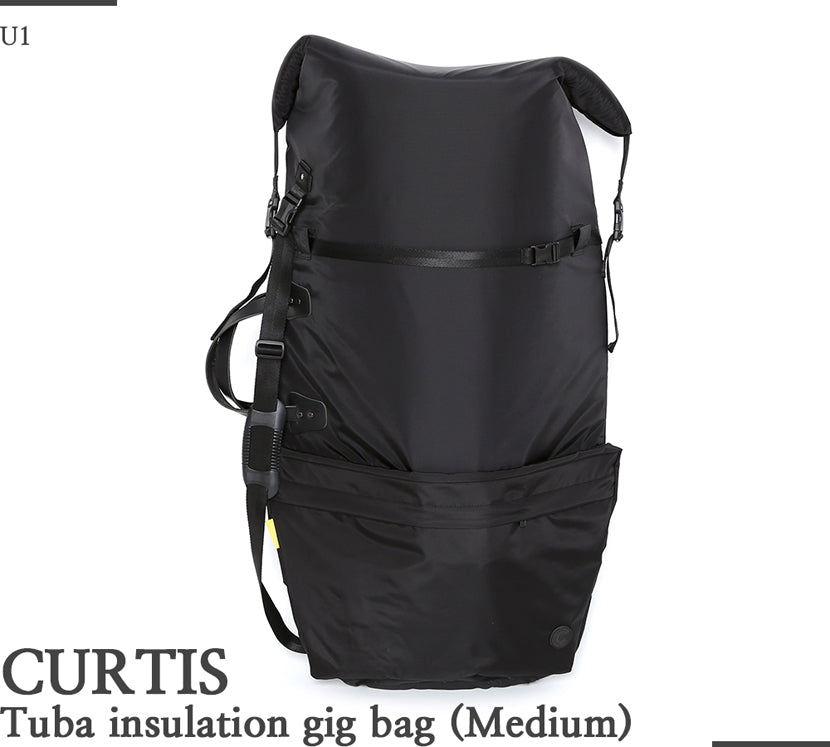 Curtis Tuba Insulation Gig Bag U1 (Medium Size) - Black