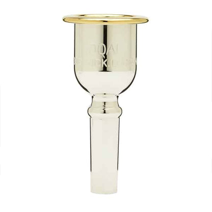 Denis Wick Heritage Trombone Mouthpiece – Silver Plated with Gold Plated Rim and Cup 3180