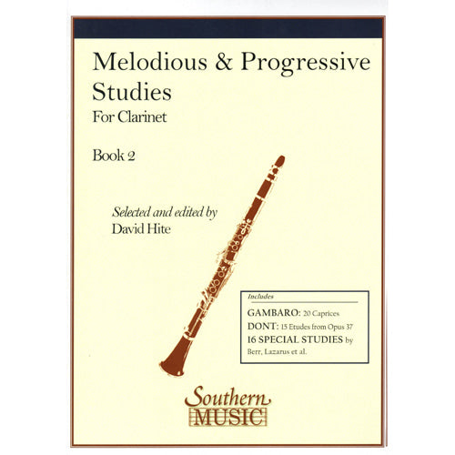 David Hite Melodious and Progressive Studies, Book 2 : Clarinet [3770642]