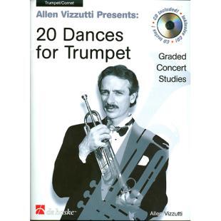 20 Dances for Trumpet by Allen Vizzutti (With CD) [44003630]