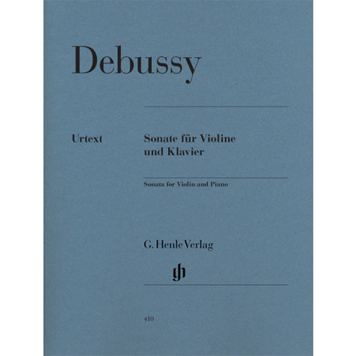 Debussy Sonata for Violin and Piano [HN410]