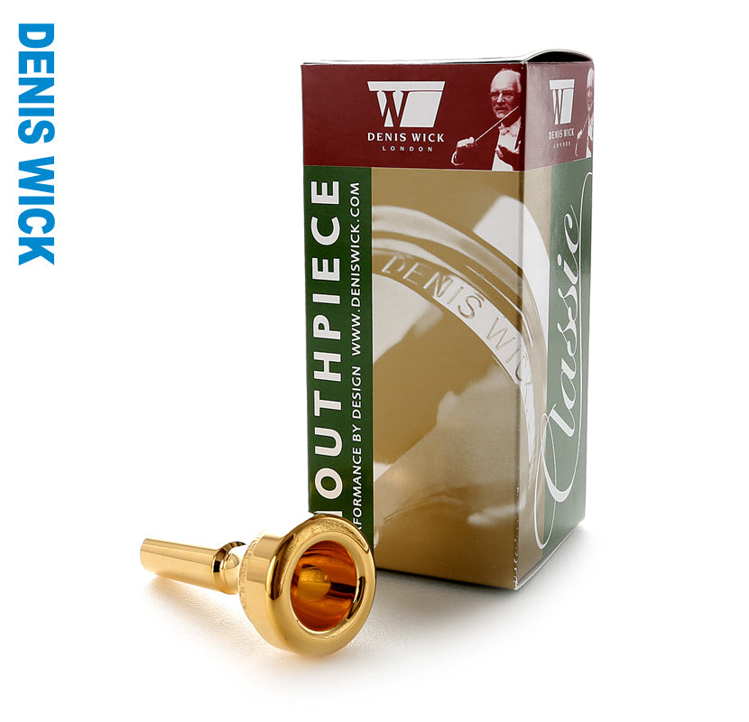 Denis Wick DW4884 Flugelhorn Mouthpiece in Gold Plated DW4884