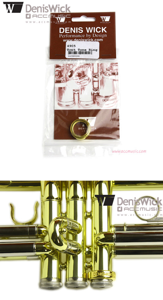 Denis Wick DW4905 Tone Collar for Trumpet - Gold Plated DW4905