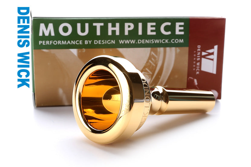 Denis Wick Trombone/Euphonium Classic Mouthpiece DW4880 - Gold Plated DW4880
