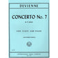Devienne Concerto No. 7 in E minor [IMC2753]