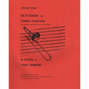 Doms 25 Studies for Tenor Trombone [JD1003]