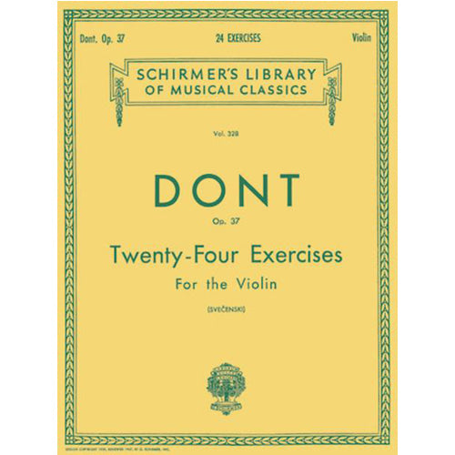 Dont 24 Exercises, Op 37 for Violin 50254330